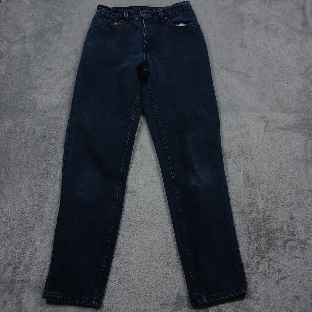 Vintage Levis 550 Jeans WOmens 7‎ Blue Denim Relaxed Tapered 90s USA